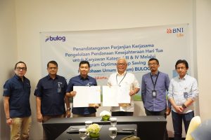 Gandeng Perum BULOG, BNI Life Hadirkan Pengelolaan Program Kesejahteraan Hari Tua