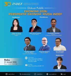 Ekonom Muda INDEF Soroti Tantangan Struktural Ekonomi Indonesia Pada 2026